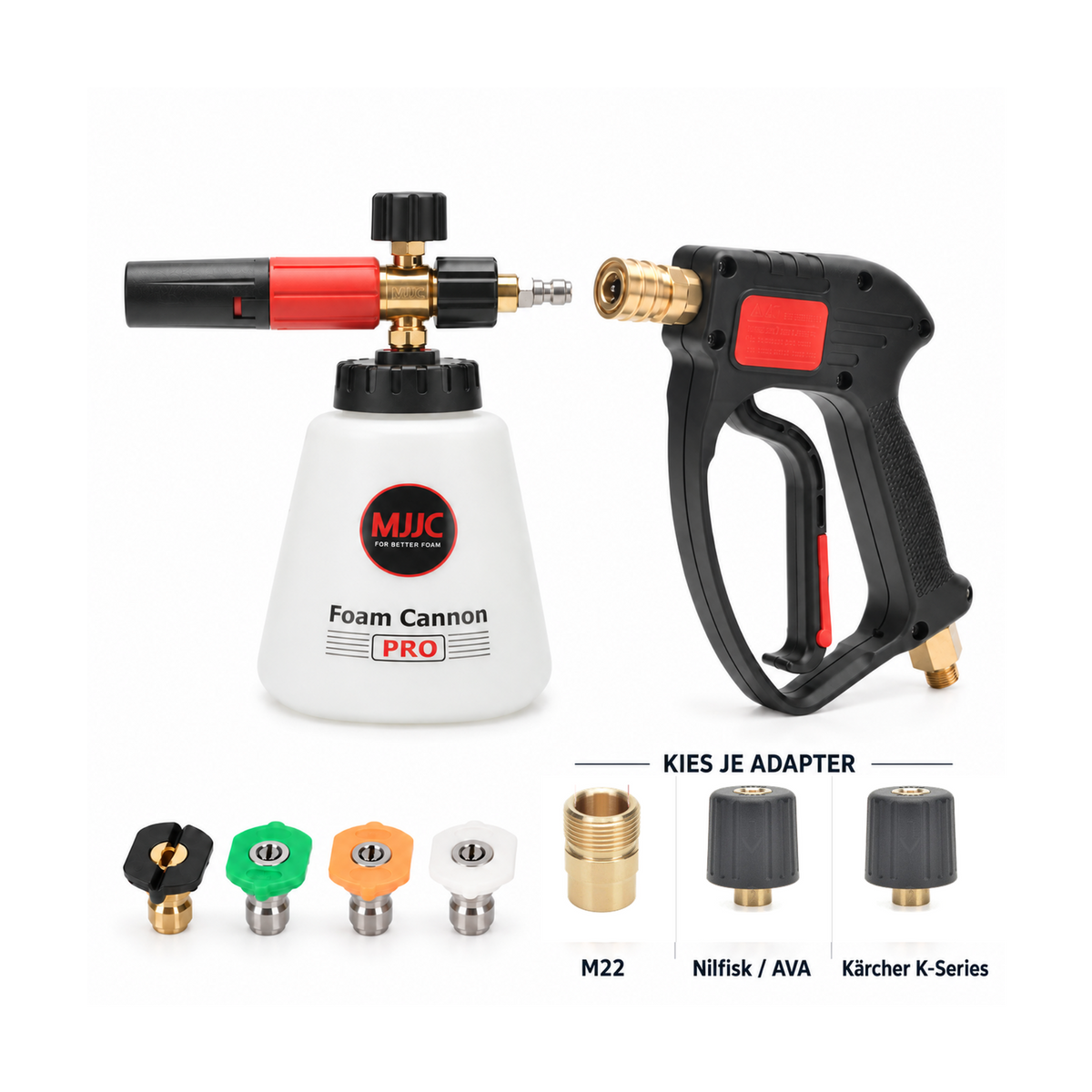 MJJC PRO V2.0 Foam cannon pack